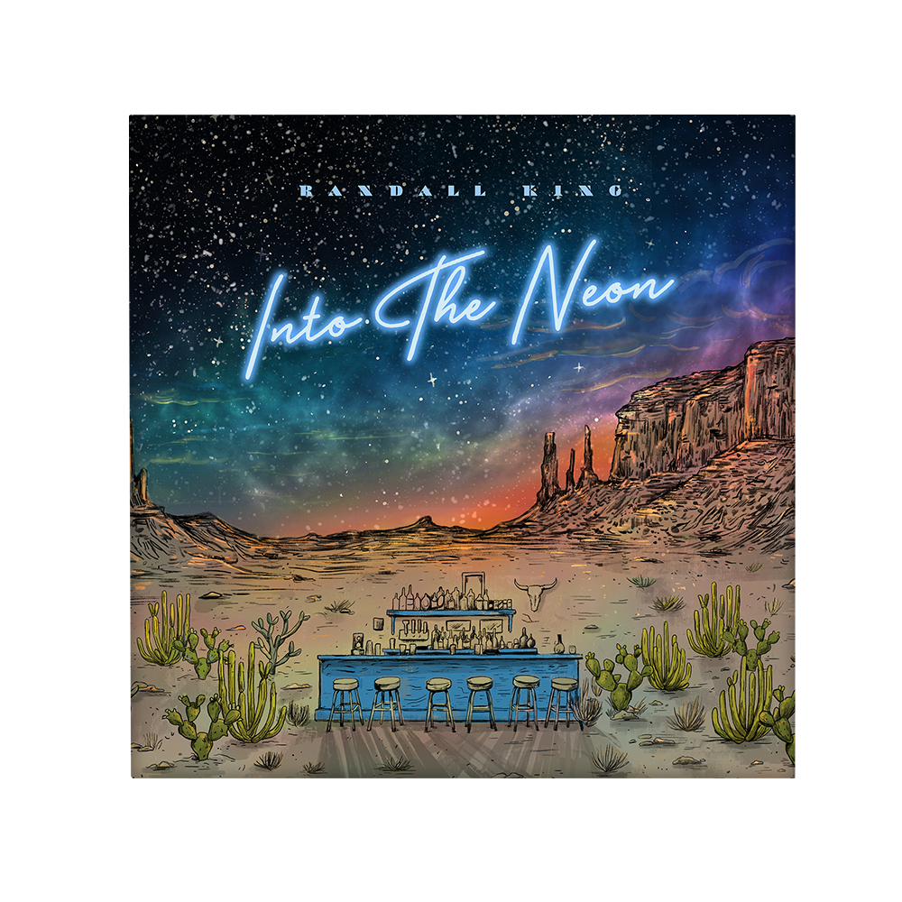 Into the neon vinyl-two discs
