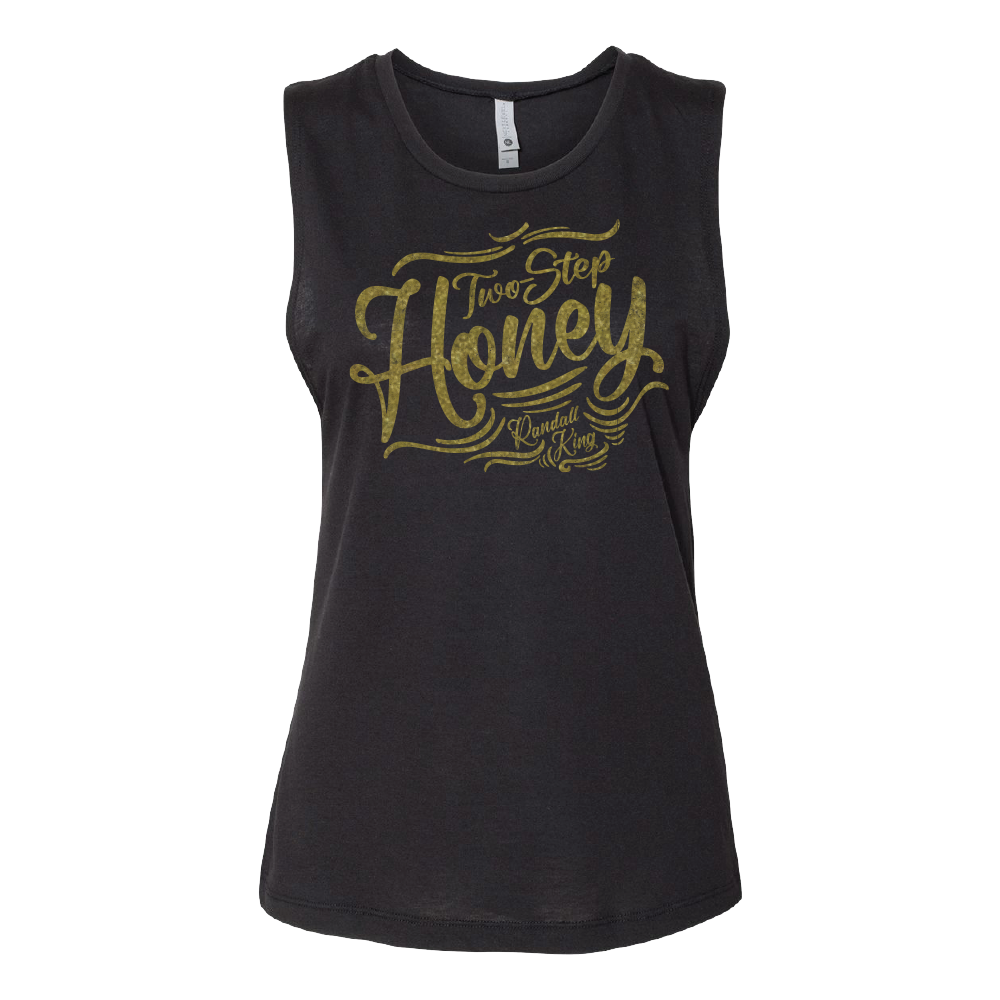 tank-black-"two step honey"
