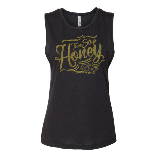 tank-black-"two step honey"